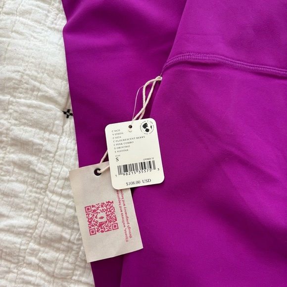 NWT Free People x Hatch never better leggings berry - Picture 6 of 8